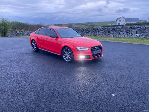 Audi A4 Saloon, Diesel, 2015, Red