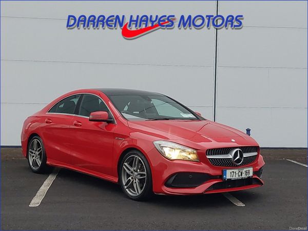 Mercedes-Benz CLA Saloon, Diesel, 2017, Red