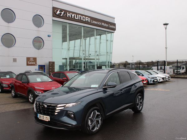 Hyundai Tucson SUV, Petrol Hybrid, 2024, Blue