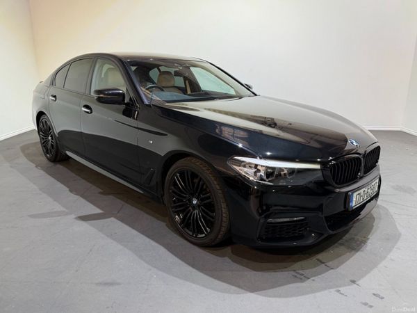 BMW 5-Series Saloon, Diesel, 2017, Black
