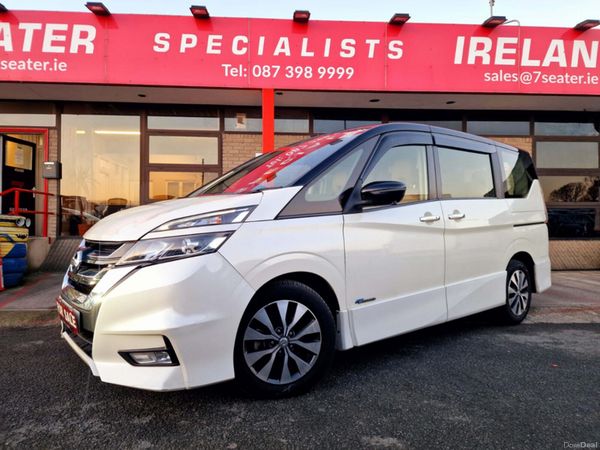 Nissan Serena MPV, Petrol Hybrid, 2019, White