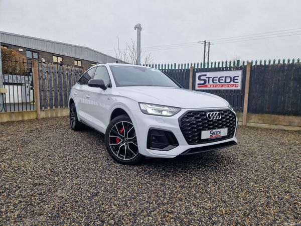 Audi Q5 SUV, Petrol Plug-in Hybrid, 2022, White