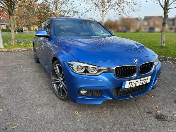 BMW 3-Series Saloon, Diesel, 2017, Blue