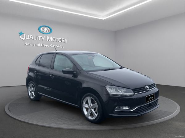 Volkswagen Polo Hatchback, Petrol, 2017, Black