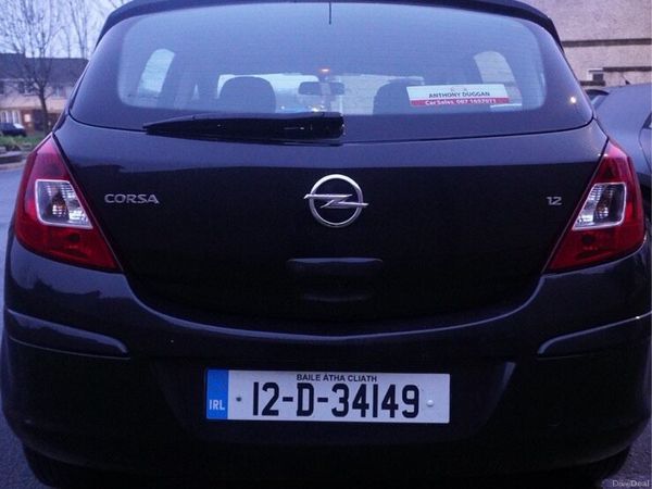 Opel Corsa Hatchback, Petrol, 2012, Black