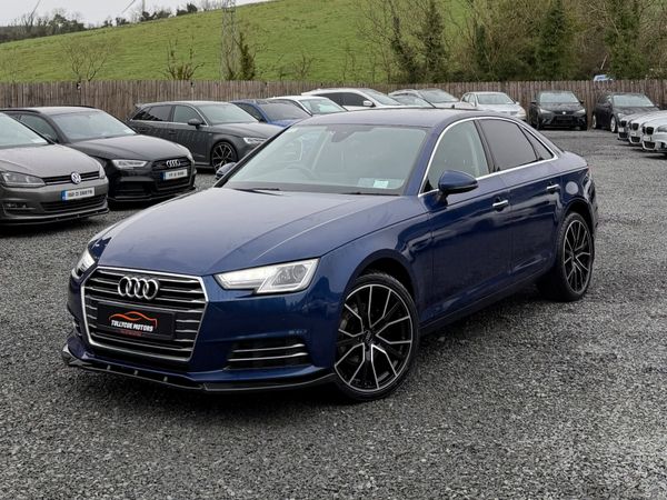 Audi A4 Saloon, Diesel, 2018, Blue