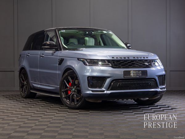 Land Rover Range Rover Sport SUV, Petrol Plug-in Hybrid, 2020, Blue