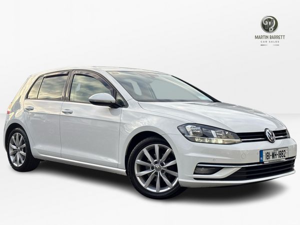 Volkswagen Golf Hatchback, Diesel, 2018, White