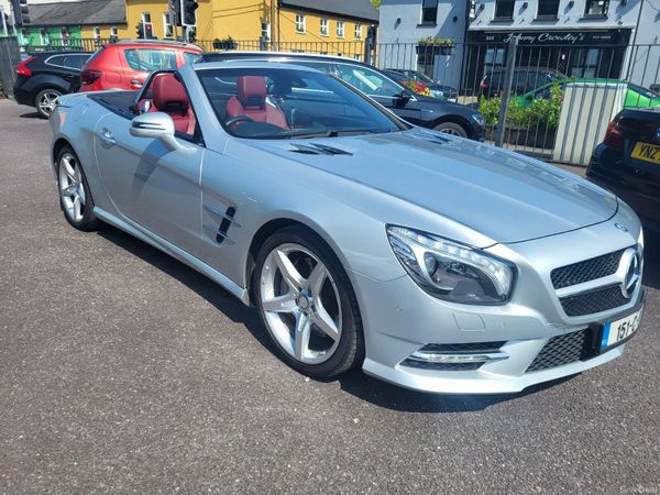 Mercedes-Benz SL-Class Convertible, Petrol, 2015, Silver