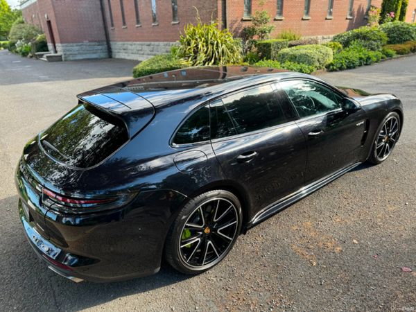 Porsche Panamera Estate, Petrol Hybrid, 2018, Black