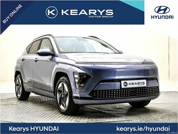 Hyundai KONA SUV, Electric, 2024, Blue