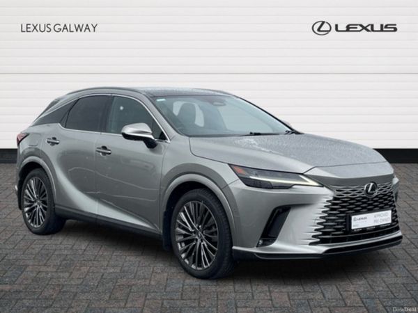 Lexus RX450H+ SUV, Petrol Plug-in Hybrid, 2023, Grey