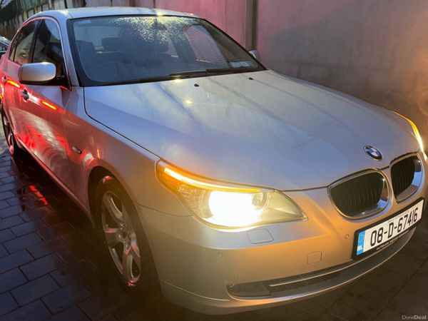 BMW 5-Series Saloon, Diesel, 2008, Silver