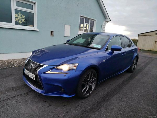 Lexus IS Saloon, Petrol Hybrid, 2014, Blue