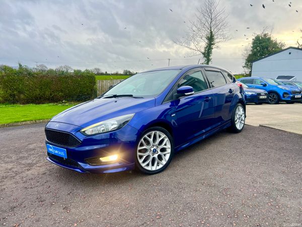 Ford Focus Hatchback, Diesel, 2017, Blue