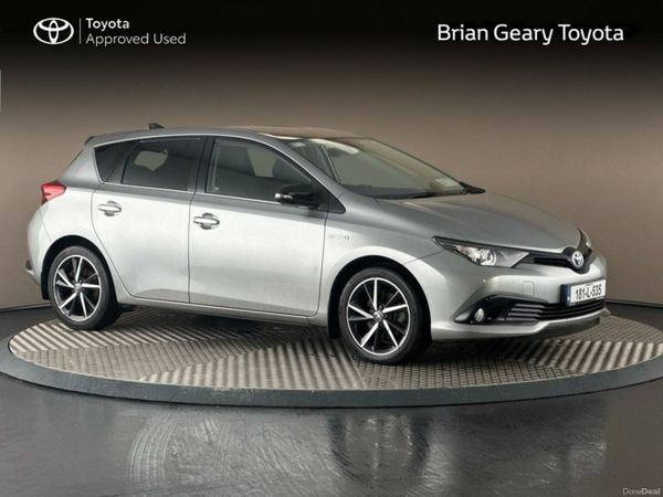 Toyota Auris Hatchback, Petrol Hybrid, 2018, Grey