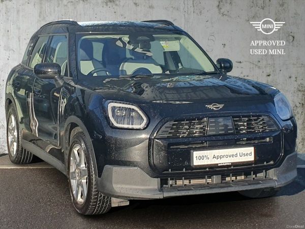 Mini Countryman SUV, Petrol Hybrid, 2024, Black