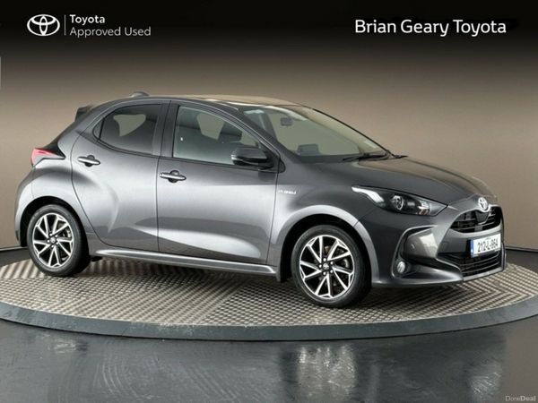 Toyota Yaris Hatchback, Petrol Hybrid, 2021, Grey