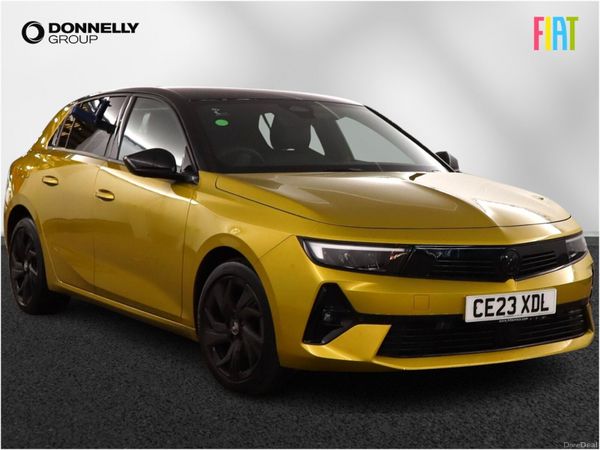 Vauxhall Astra Hatchback, Petrol, 2023, Yellow