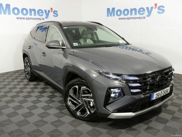 Hyundai Tucson SUV, Petrol Hybrid, 2025, Grey