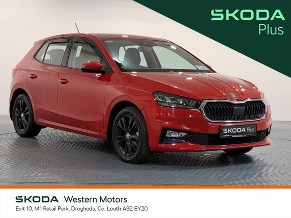 Skoda Fabia Hatchback, Petrol, 2025, Red