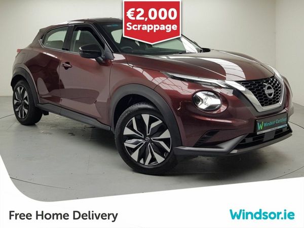 Nissan Juke SUV, Petrol, 2024, Red