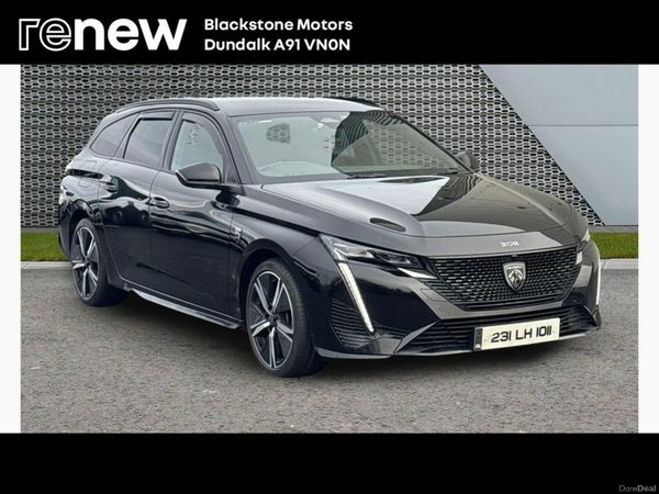 Peugeot 308 Estate, Diesel, 2023, Black