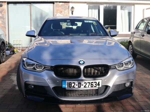 BMW 3-Series Saloon, Petrol Plug-in Hybrid, 2018, Silver