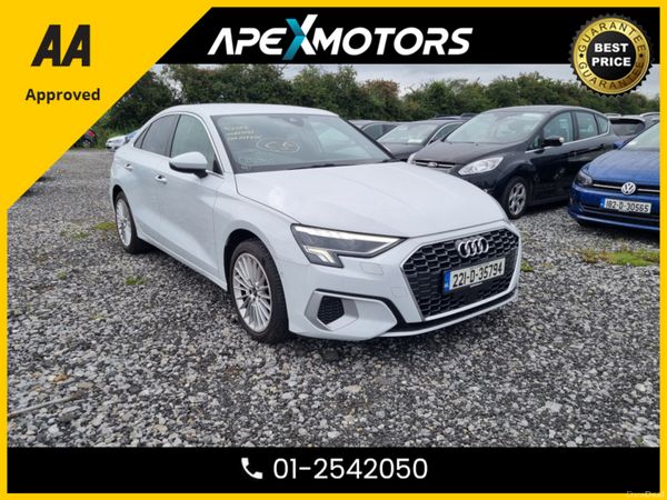 Audi A3 Saloon, Petrol, 2022, White