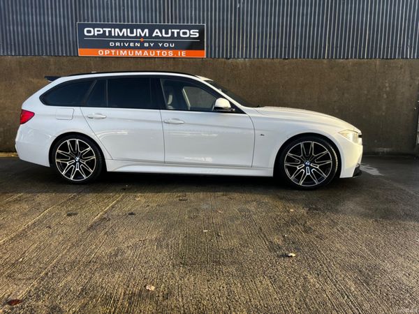 BMW 3-Series Estate, Diesel, 2014, White