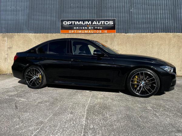 BMW 3-Series Saloon, Petrol Hybrid, 2017, Black