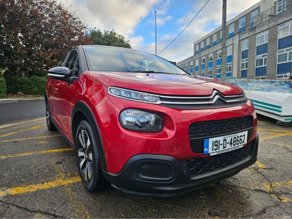 Citroen C3 Hatchback, Petrol, 2019, Red