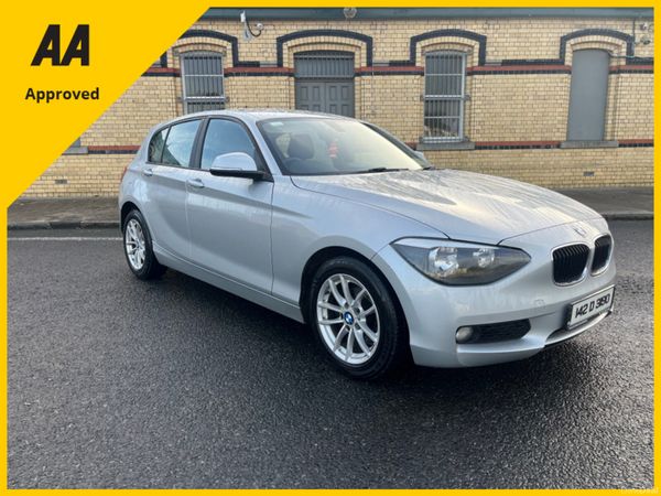 BMW 1-Series Hatchback, Diesel, 2014, Silver