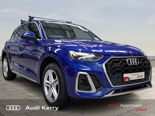 Audi Q5 SUV, Petrol Plug-in Hybrid, 2023, Blue