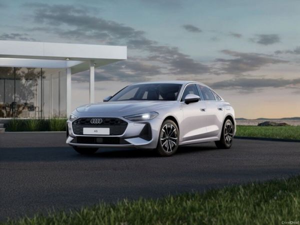 Audi A5 Saloon, Petrol Hybrid, 2026, Silver