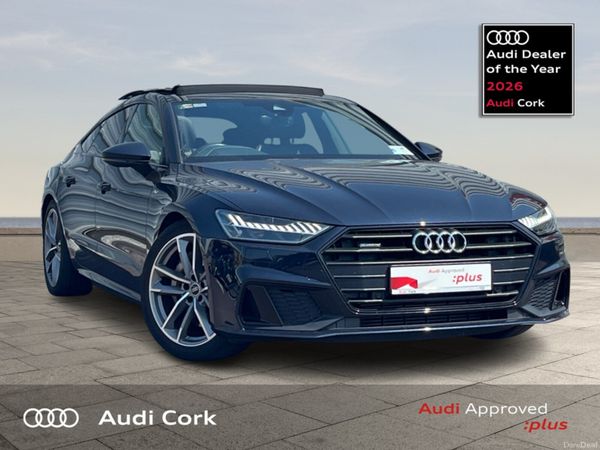 Audi A7 Hatchback, Petrol Plug-in Hybrid, 2023, Blue