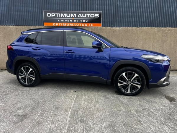 Toyota Corolla Cross SUV, Petrol Hybrid, 2023, Blue