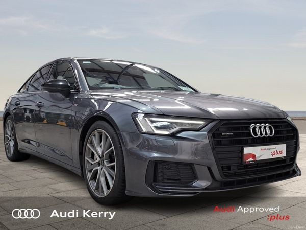 Audi A6 Saloon, Petrol Hybrid, 2021, Grey