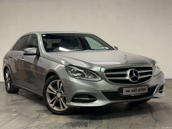 Mercedes-Benz E-Class Saloon, Diesel Hybrid, 2014, Silver