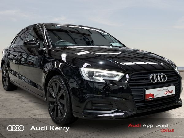 Audi A3 Saloon, Petrol, 2017, Black