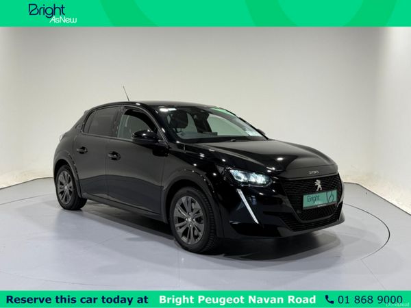 Peugeot 208 Hatchback, Electric, 2023, Black