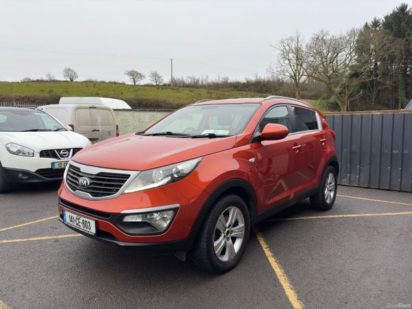 Kia Sportage SUV, Diesel, 2014, Orange