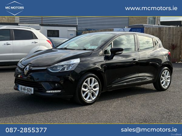 Renault Clio Hatchback, Petrol, 2018, Black
