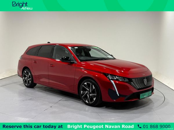 Peugeot 308 Estate, Diesel, 2023, Red