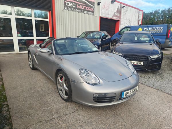 Porsche Boxster Convertible, Petrol, 2009, Silver