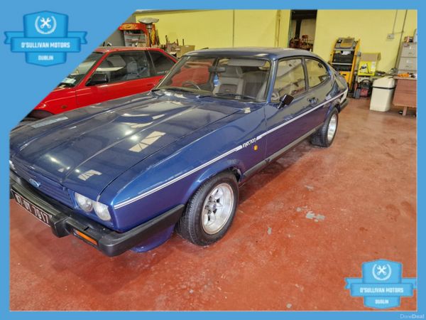 Ford Capri Hatchback, Petrol, 1987, Blue