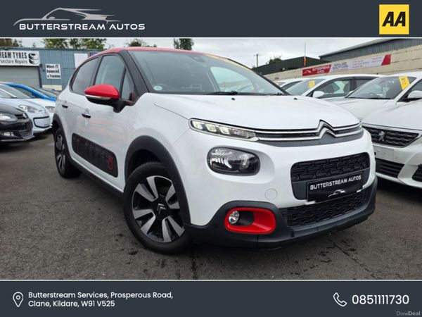 Citroen C3 Hatchback, Petrol, 2018, White
