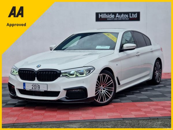 BMW 5-Series Saloon, Diesel, 2019, White