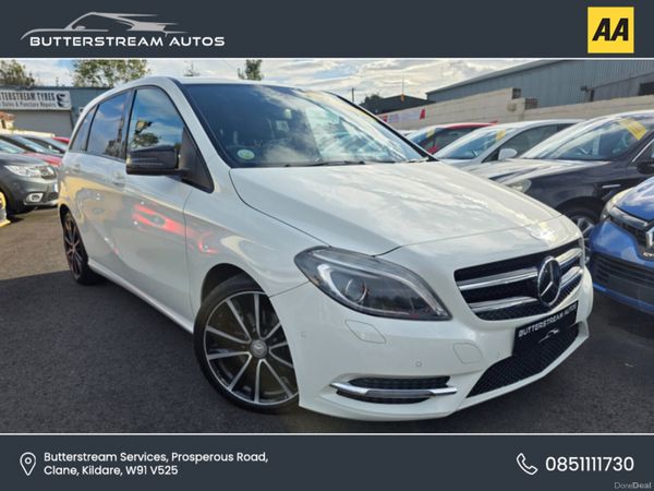 Mercedes-Benz B-Class Hatchback, Petrol, 2014, White