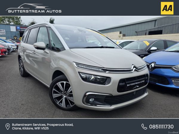 Citroen Grand C4 Picasso MPV, Diesel, 2018, Grey